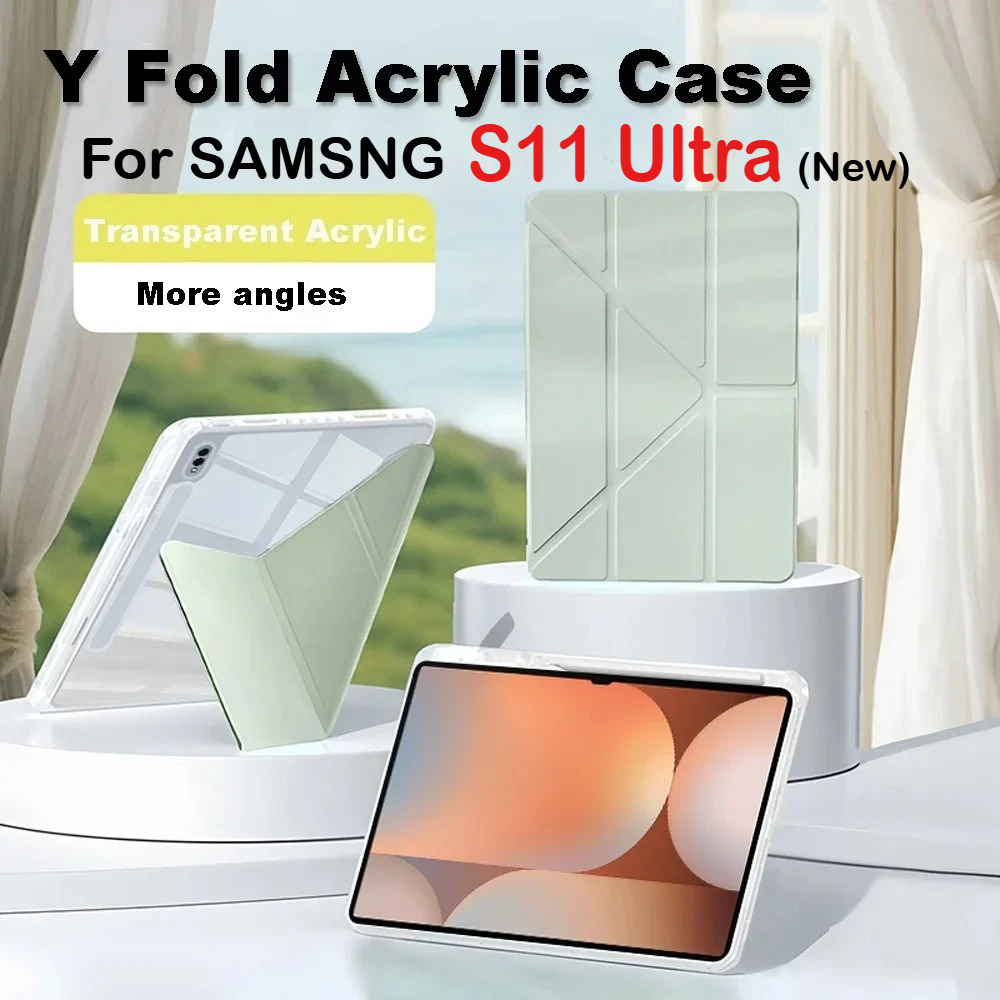 Samsung Tablet S11 Accessories - Y Fold Acrylic HD Cover for