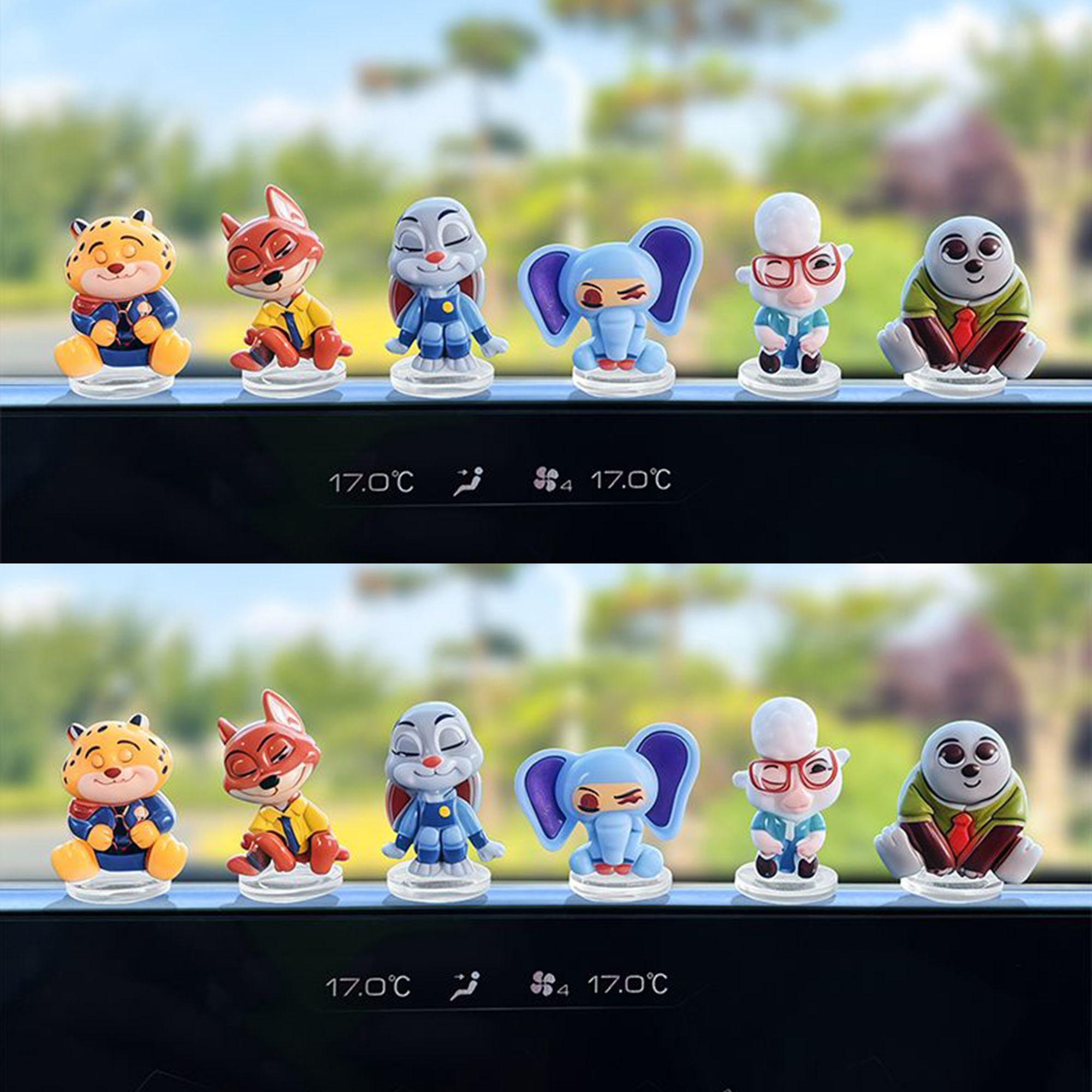 Tablet Computer Accessories - Zootopia cartoon car ornament for car