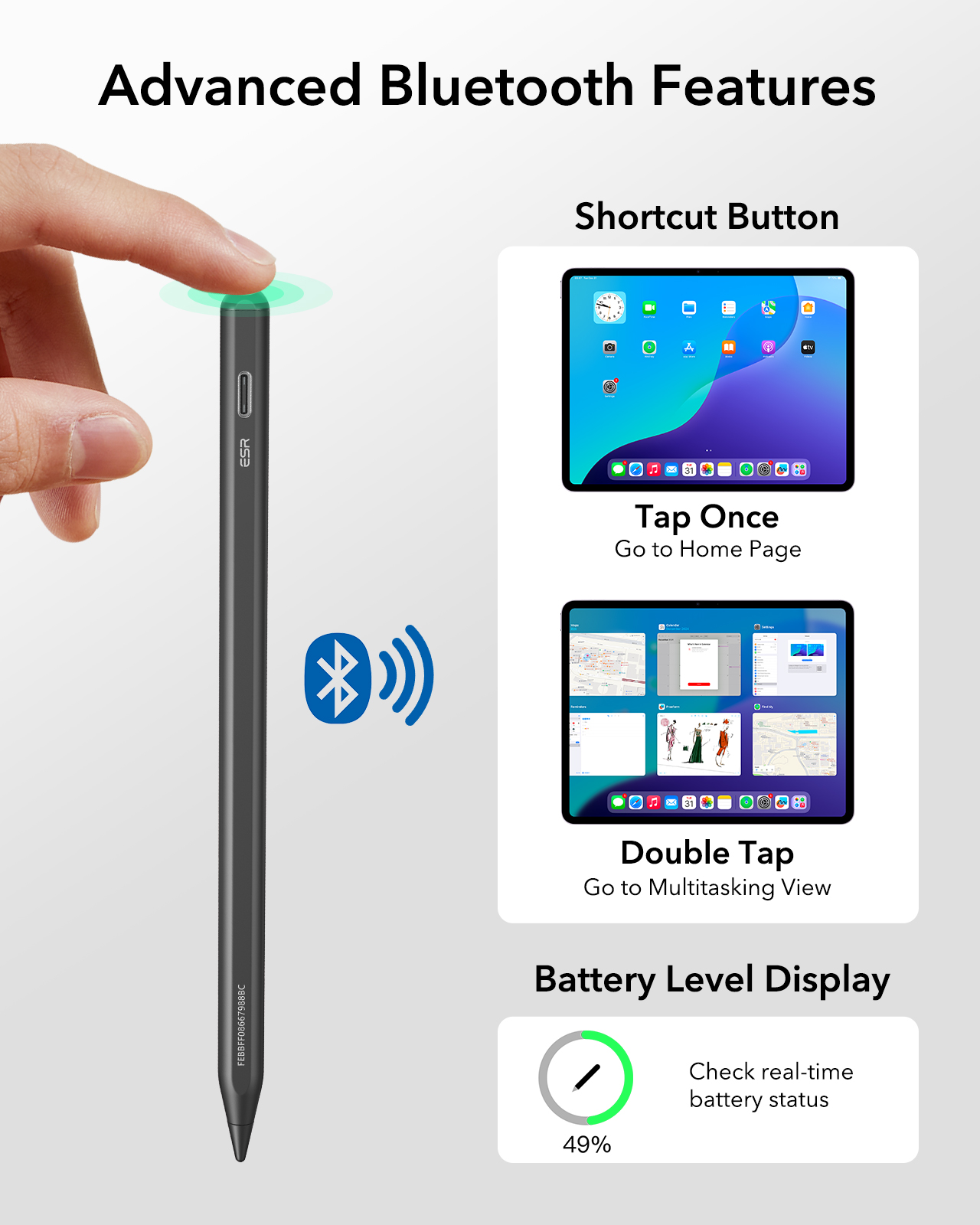 ESR iPad Pencil Compatible wit - Tablet Accessories For Kids review and price