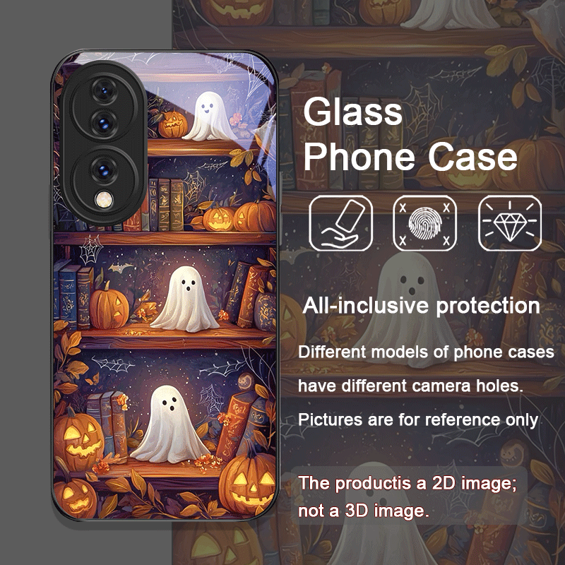 Halloween Pumpkin Ghost Booksh - Honor Tablet Accessories review and price