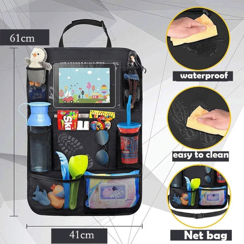 Car Seat Back Organizer 9 Stor - Tablet Accessories For Kids review and price