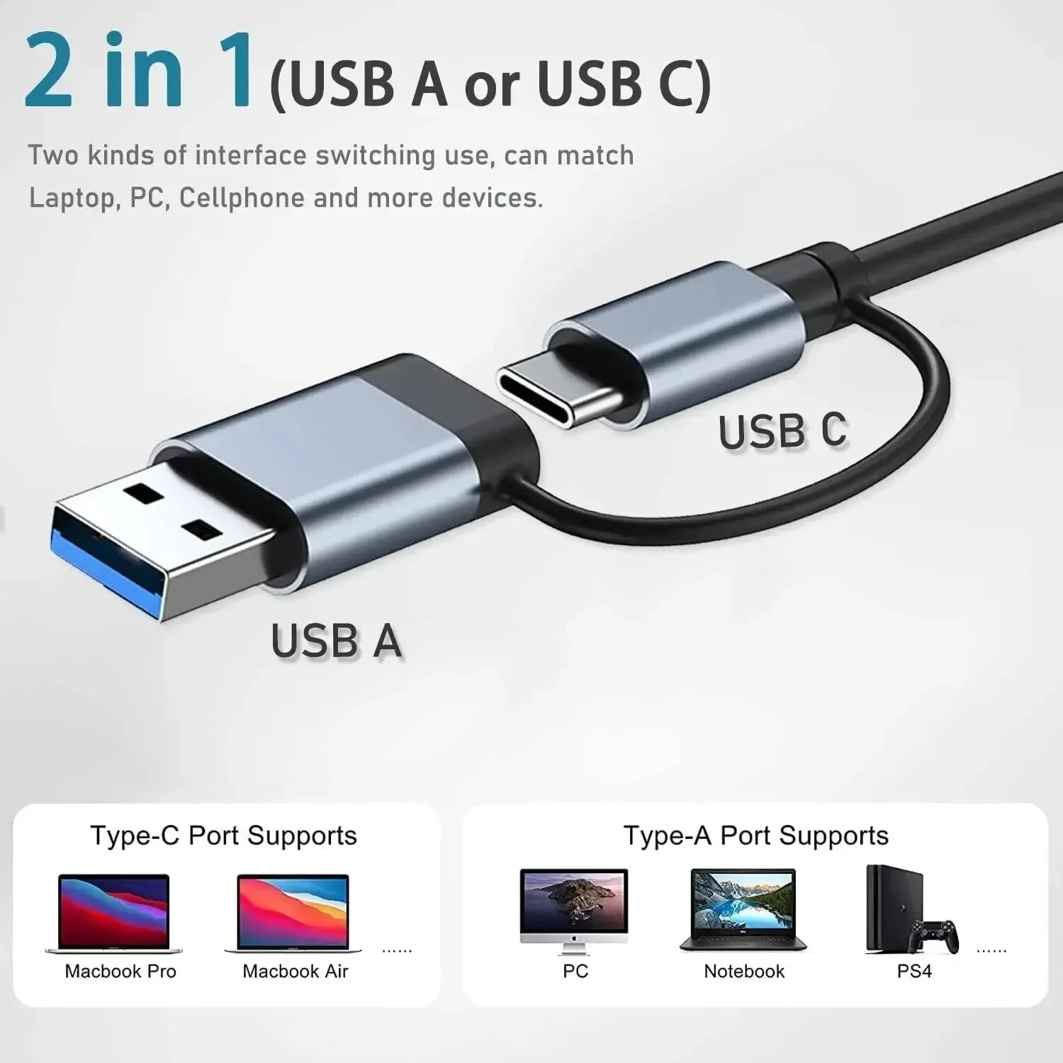 8 In 2 USB-C Hub With 3.0 SD/T - Microsd Card Tablet review and price