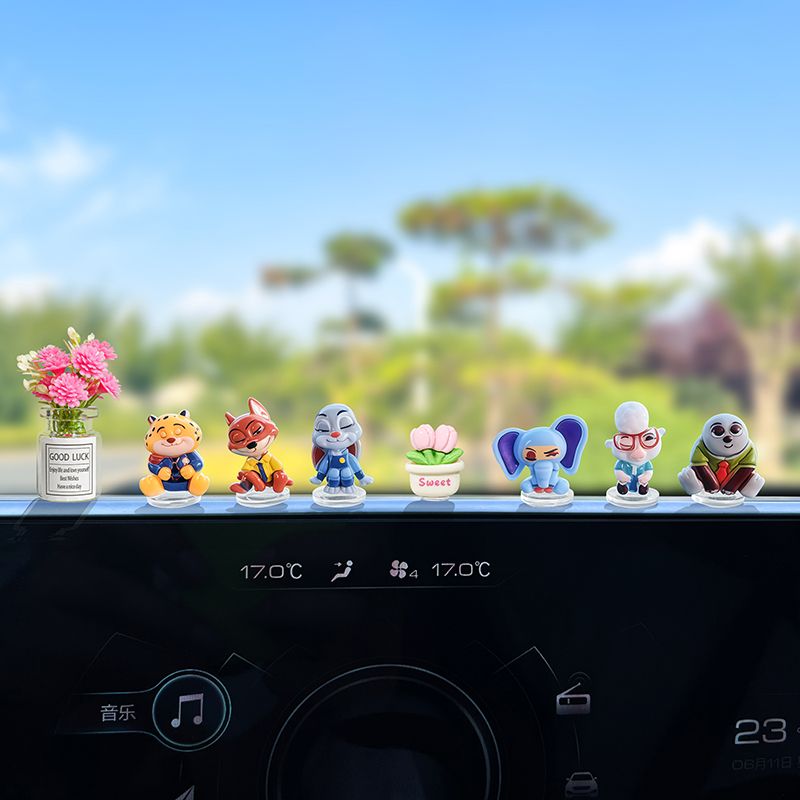 Zootopia cartoon car ornament  - Tablet Computer Accessories review and price