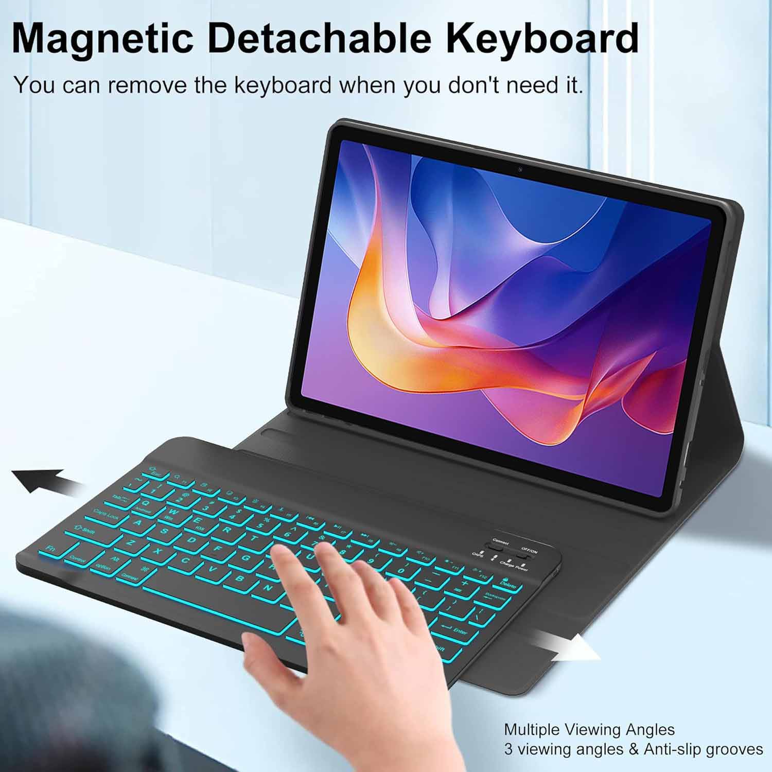 Keyboard Case for OPPO Pad SE  - Oppo Tablet Accessories review and price