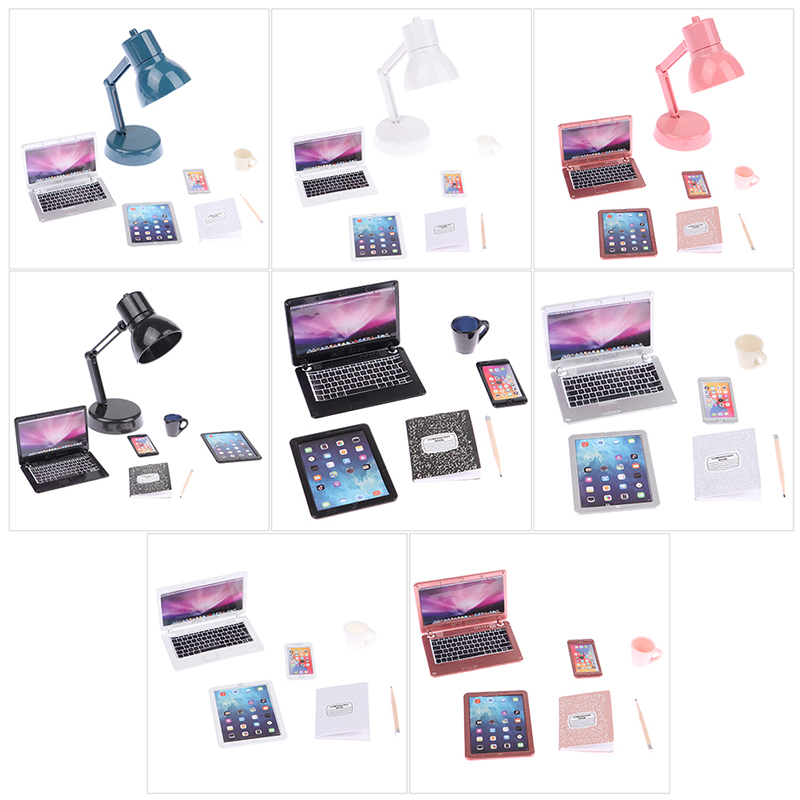 6/7Pcs/Set 1:12 Dollhouse Mini - Tablet Accessories For Kids review and price